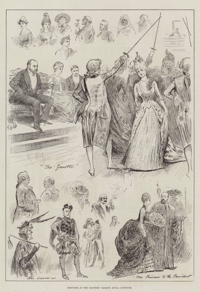 Sketches at the Painters